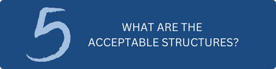 Health system strategy question #5: What are the acceptable structures?